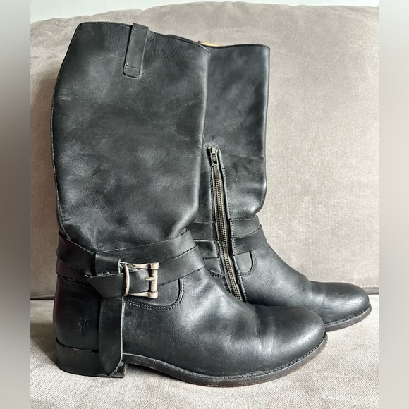 FRYE Melissa Knotted Tall Boots - Picture 3 of 8